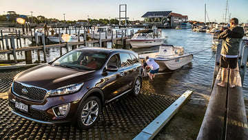 2016 Kia Sorento Towing yacht