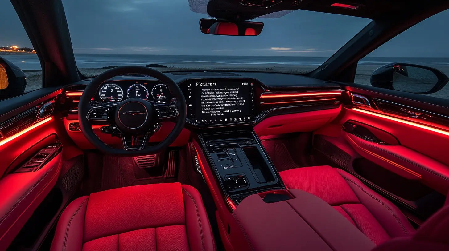 Car Interior Ambient Lighting