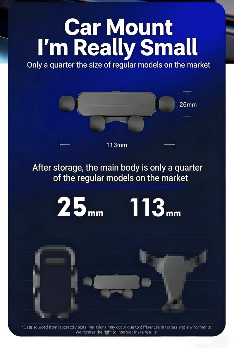 Tesla Model 3/Y Screen Phone Mount: 360° Swivel & Scratch-Free Silicone Protection Detail