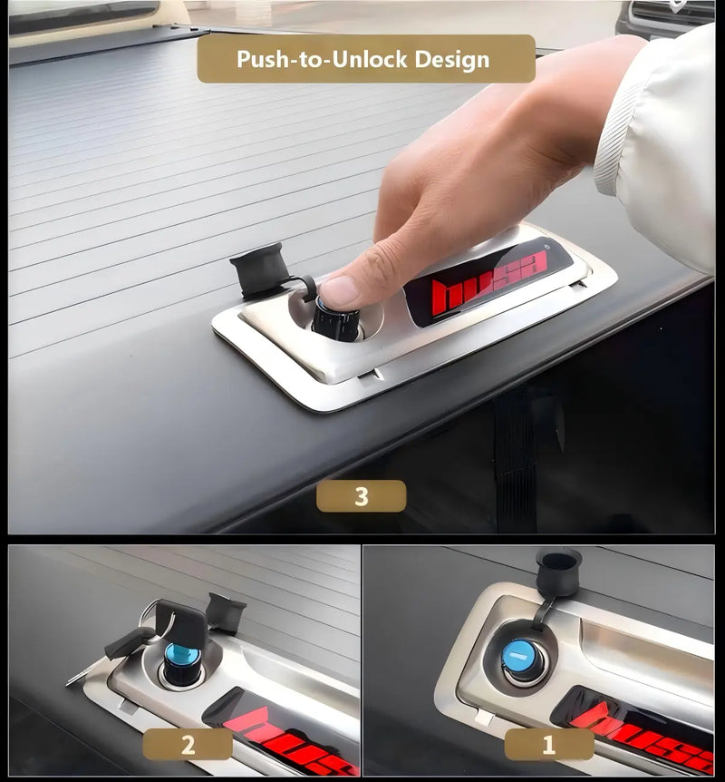 BYD Shark 6 Aluminium Roller Shutter | Electric & Manual Ute Tub Covers Detail