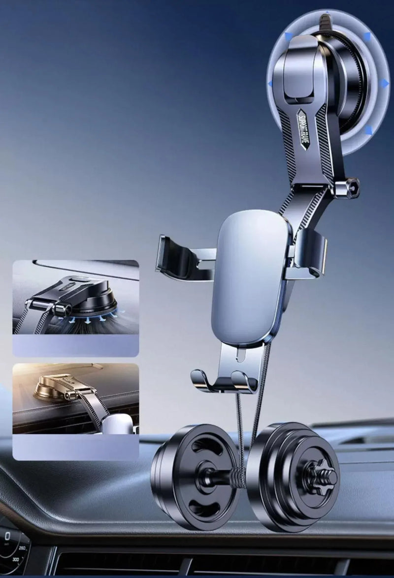 Universal Ultra-Strong Vacuum Suction Phone Mount - Dashboard & Windshield Friendly Detail