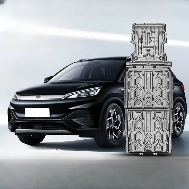 BYD ATTO 3 Metal Underbody Skid Plate - Heavy Duty Chassis & Motor Splash Guard Protection Detail