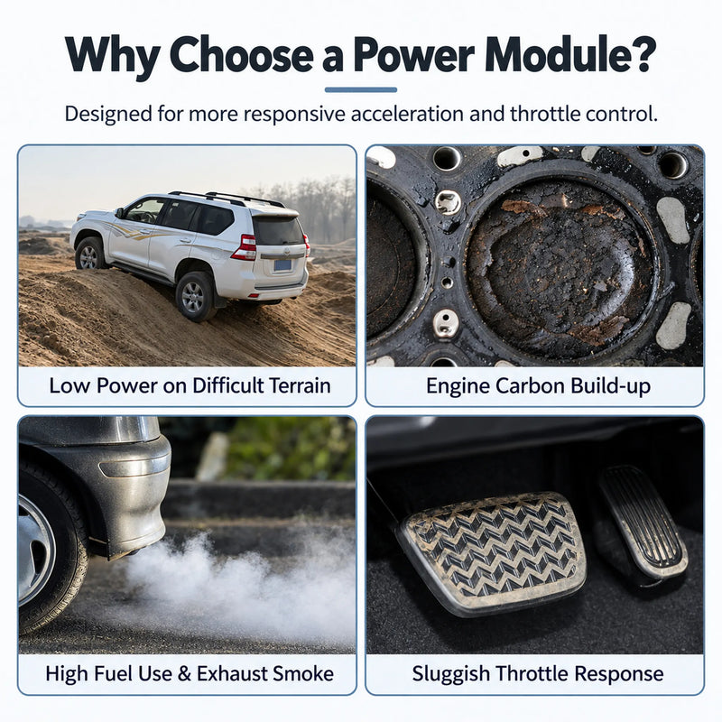 Toyota Prado 150 & Land Cruiser 200 Throttle Response Controller - 3 Modes Detail