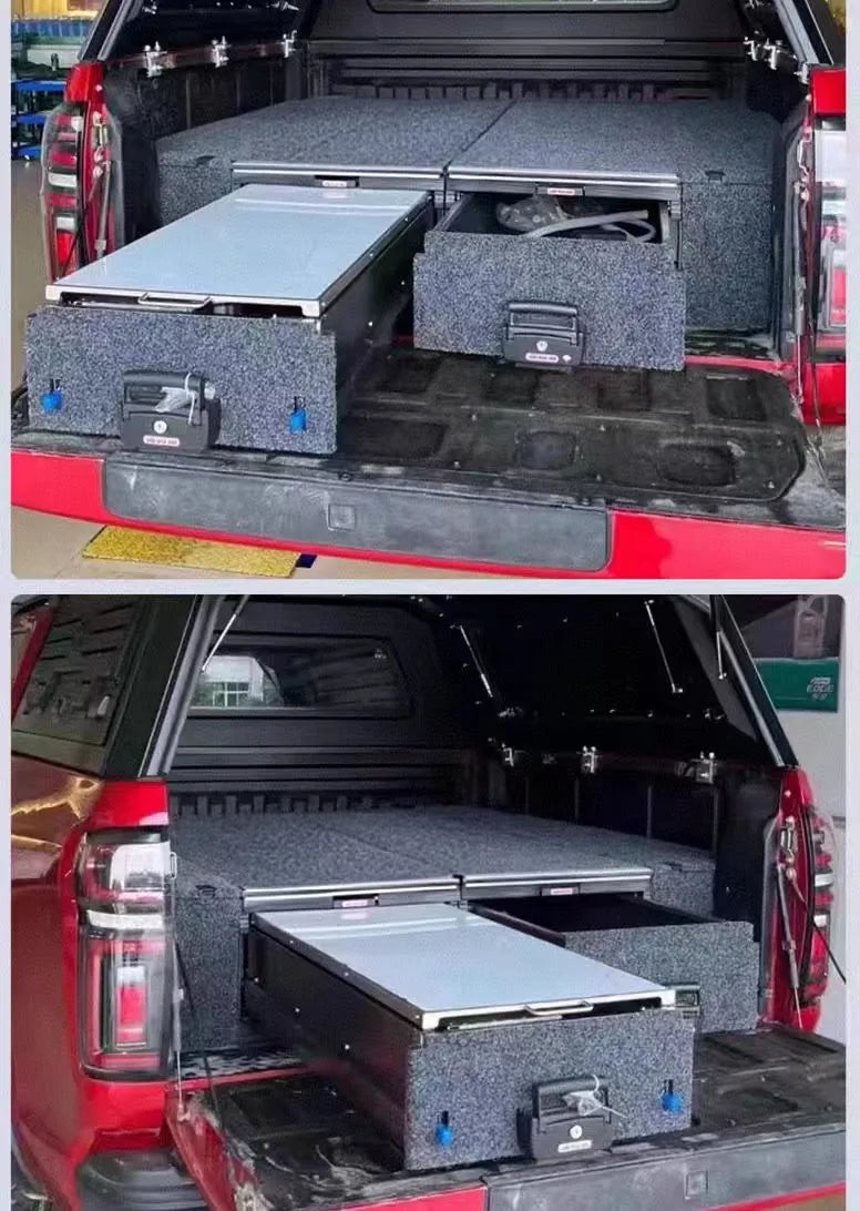 Gwm Cannon Double Roller Trunk Drawer Detail
