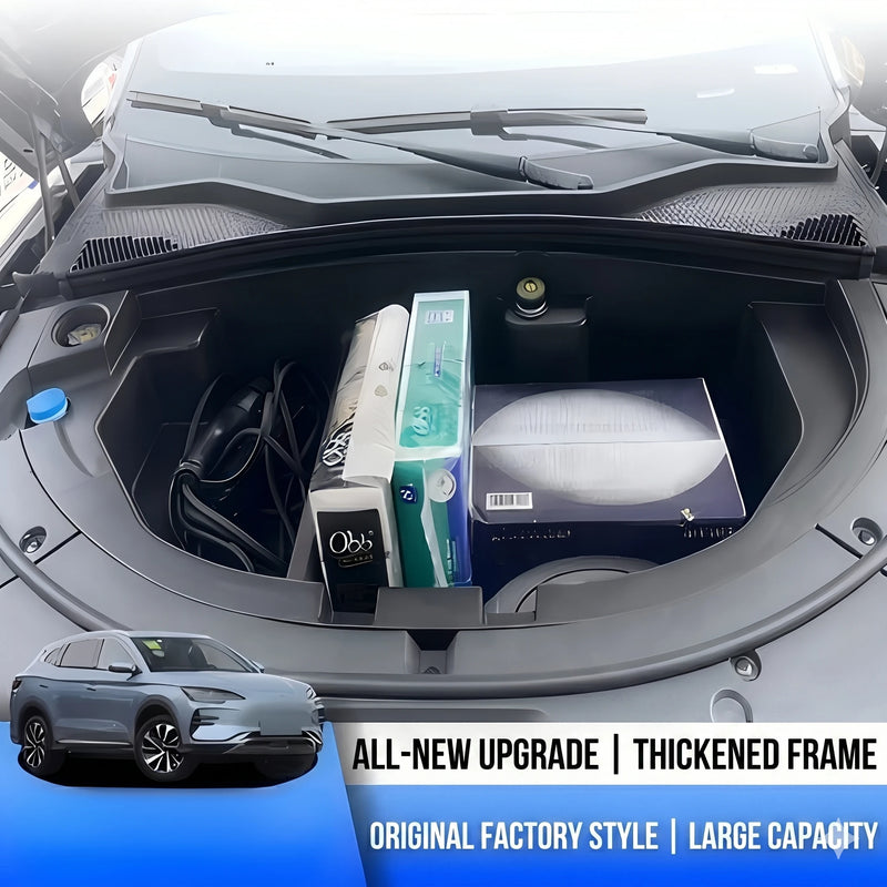 LHD BYD Seal U EV Custom-Fit Divided Front Trunk Storage Box Detail