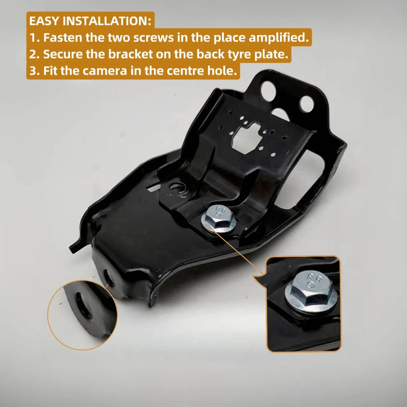 Rear Park Assist Camera Bracket Compatible with 2008-2020 Toyota FJ Cruiser Land Cruiser Prado 2000-2009 Detail