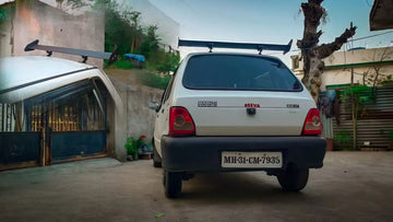 Spoiler Installation In Maruti 800