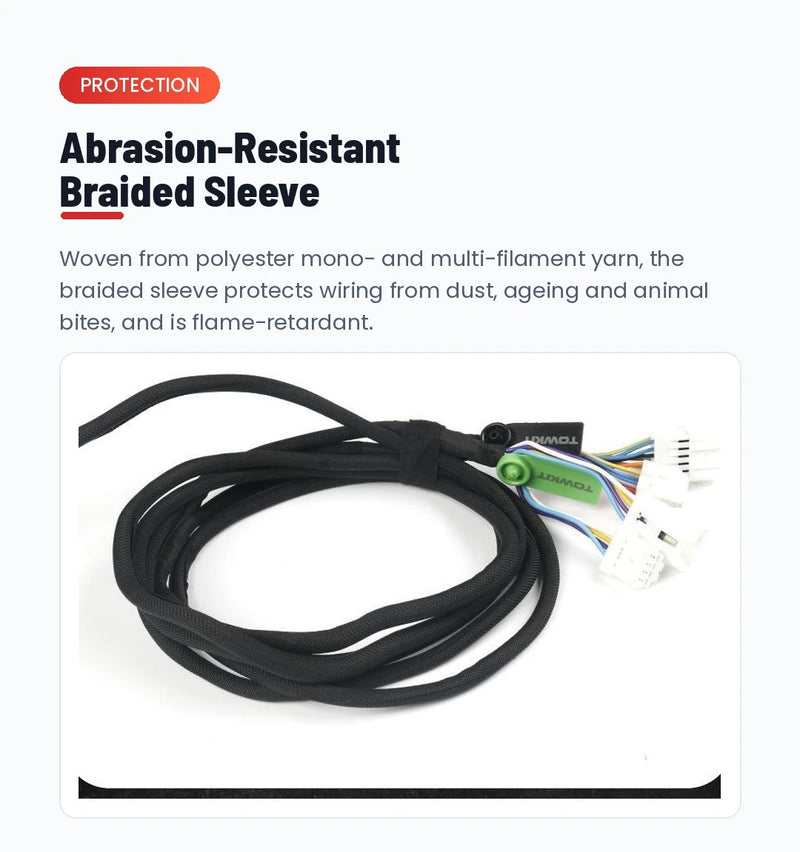Vehicle-Specific Trailer Wiring Harness Kit with Anti-Error CAN Module — Fits 99% 4x4, Ute & EV Models Detail