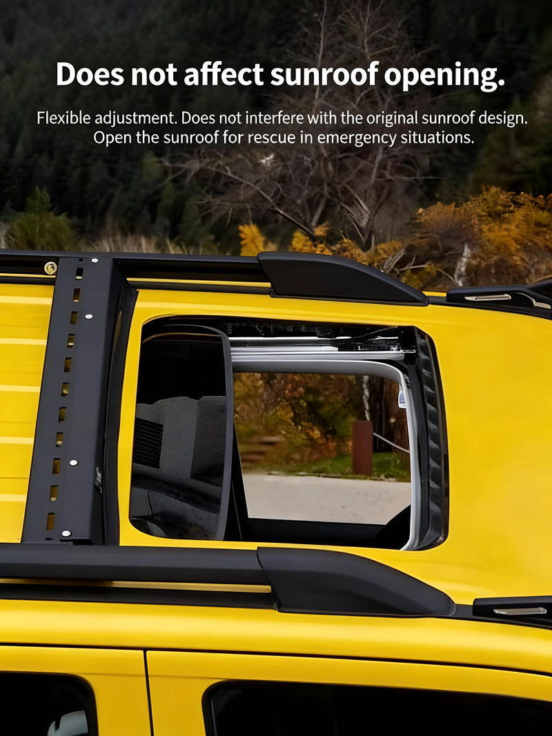 GWM TANK300 Climbing Ladder Roof Rack Cross Bars Detail
