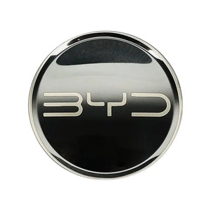 Black BYD Steering Wheel Emblem Badge