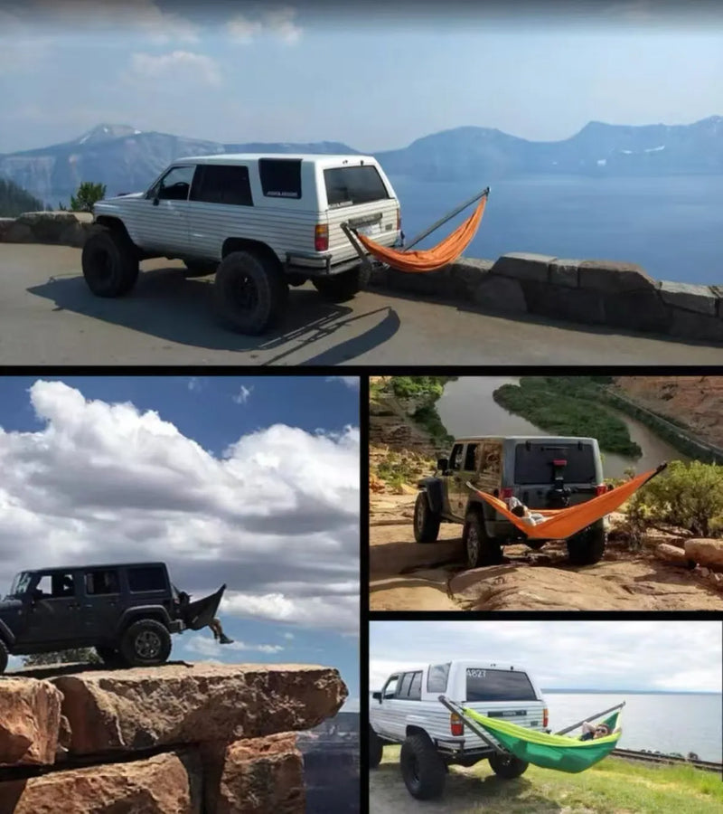 Hitch Hammock Mount 4x4 for SUV and RV Detail