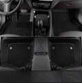 2009 - 2022 Kia Forte Luxury Carpets Car Floor Mats (Floor Mats) Full TPE Floor Mats + Thick Fiber (Black)