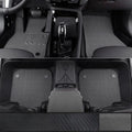 2009 - 2022 Kia Forte Luxury Carpets Car Floor Mats (Floor Mats) Full TPE Floor Mats + Thick Fiber (Gray)