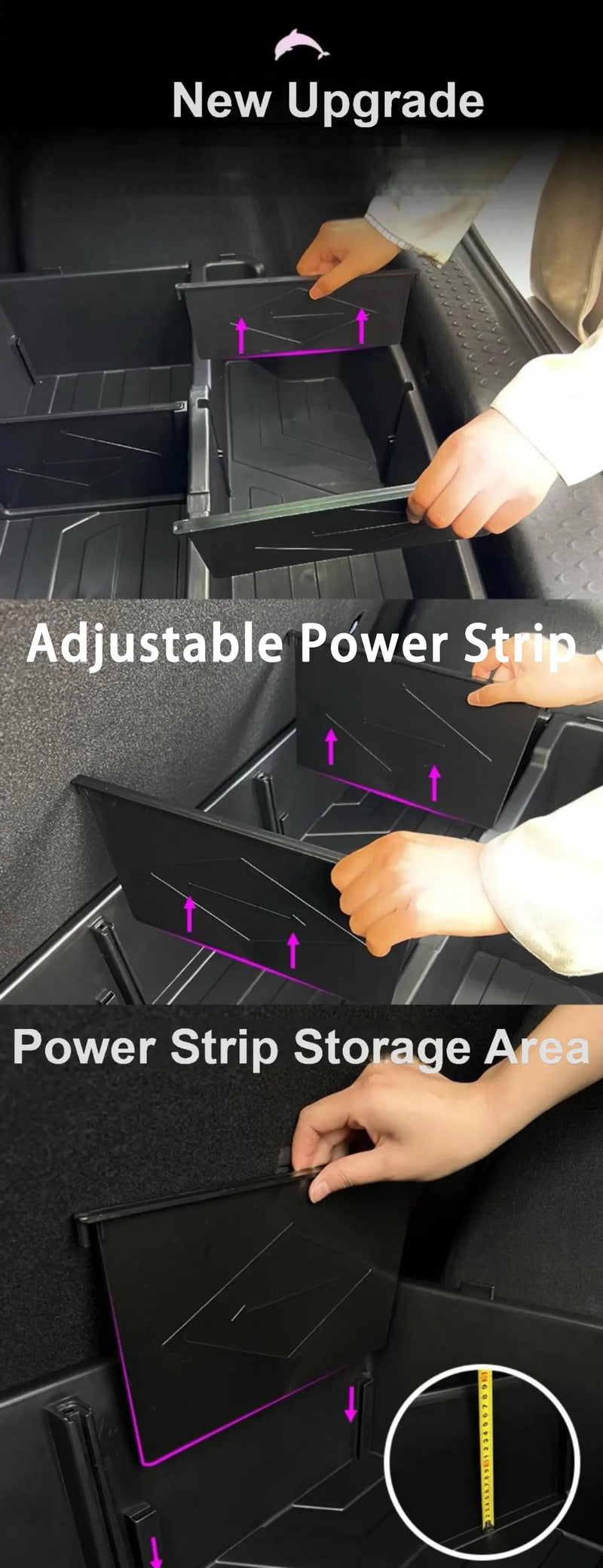 BYD Dolphin Trunk Storage Box Detail