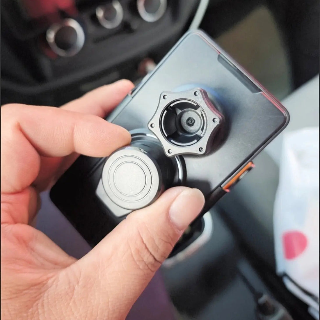 Smart 120W Auto-Sensing Wireless Car Charger & Phone Holder