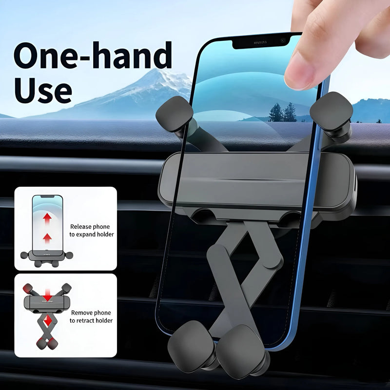 Tesla Model 3/Y Screen Phone Mount: 360° Swivel & Scratch-Free Silicone Protection Detail