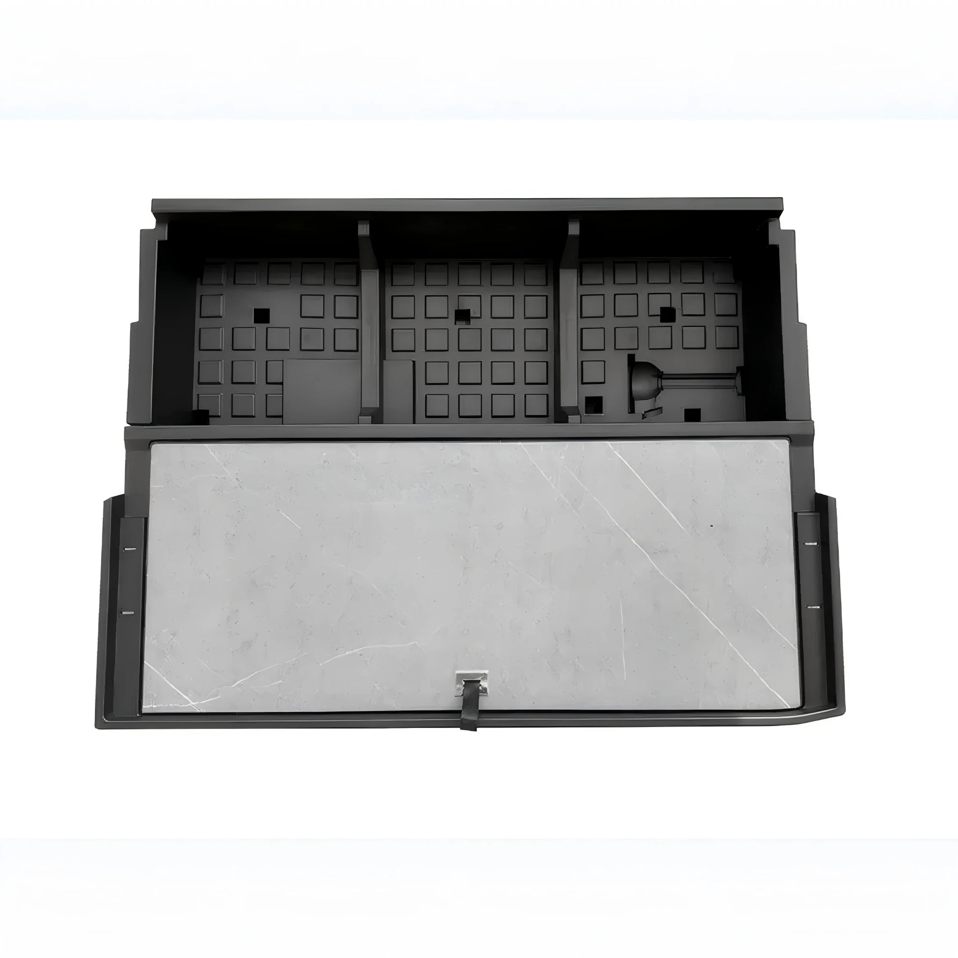 Flush Fit Trunk Side Organizer for GWM Tank 500 Hi4-Z (LHD) - Overland Storage installed view - GWM - Tank 500 Hi4-Z