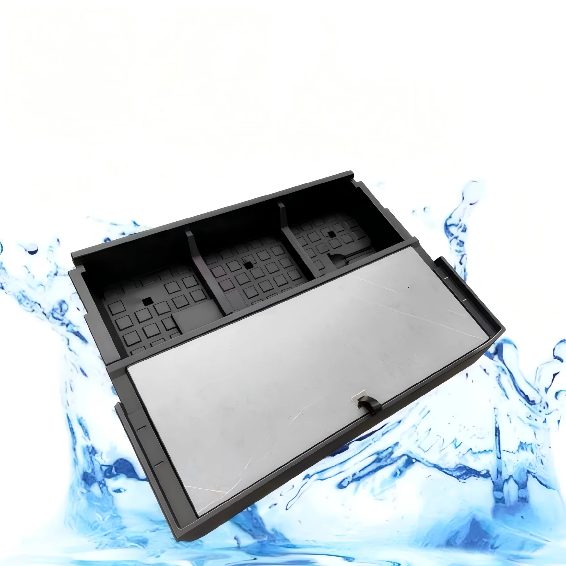 Flush Fit Trunk Side Organizer for GWM Tank 500 Hi4-Z (LHD) - Overland Storage side view - GWM - Tank 500 Hi4-Z