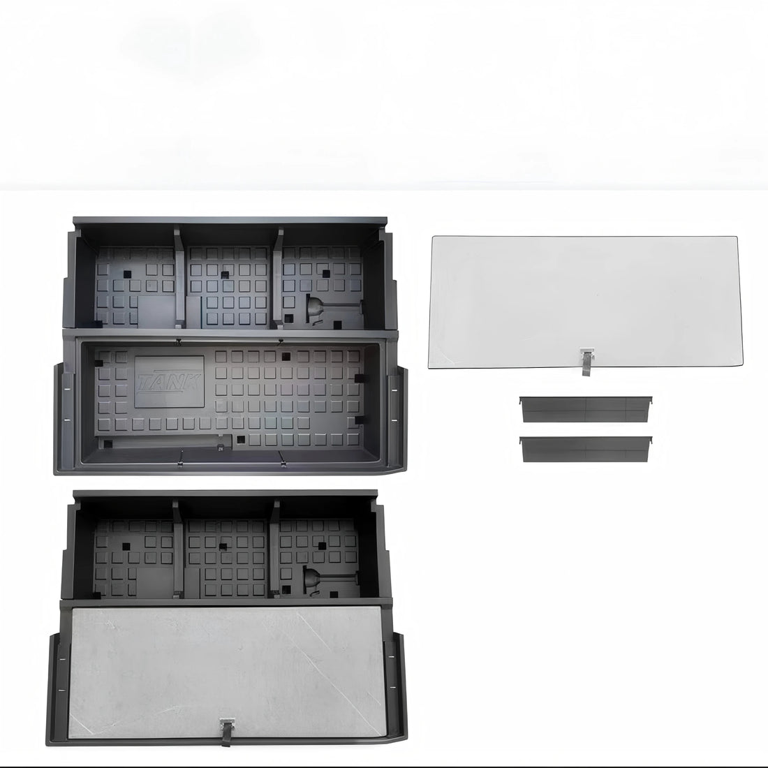 Flush Fit Trunk Side Organizer for GWM Tank 500 Hi4-Z (LHD) - Overland Storage for GWM - Tank 500 Hi4-Z