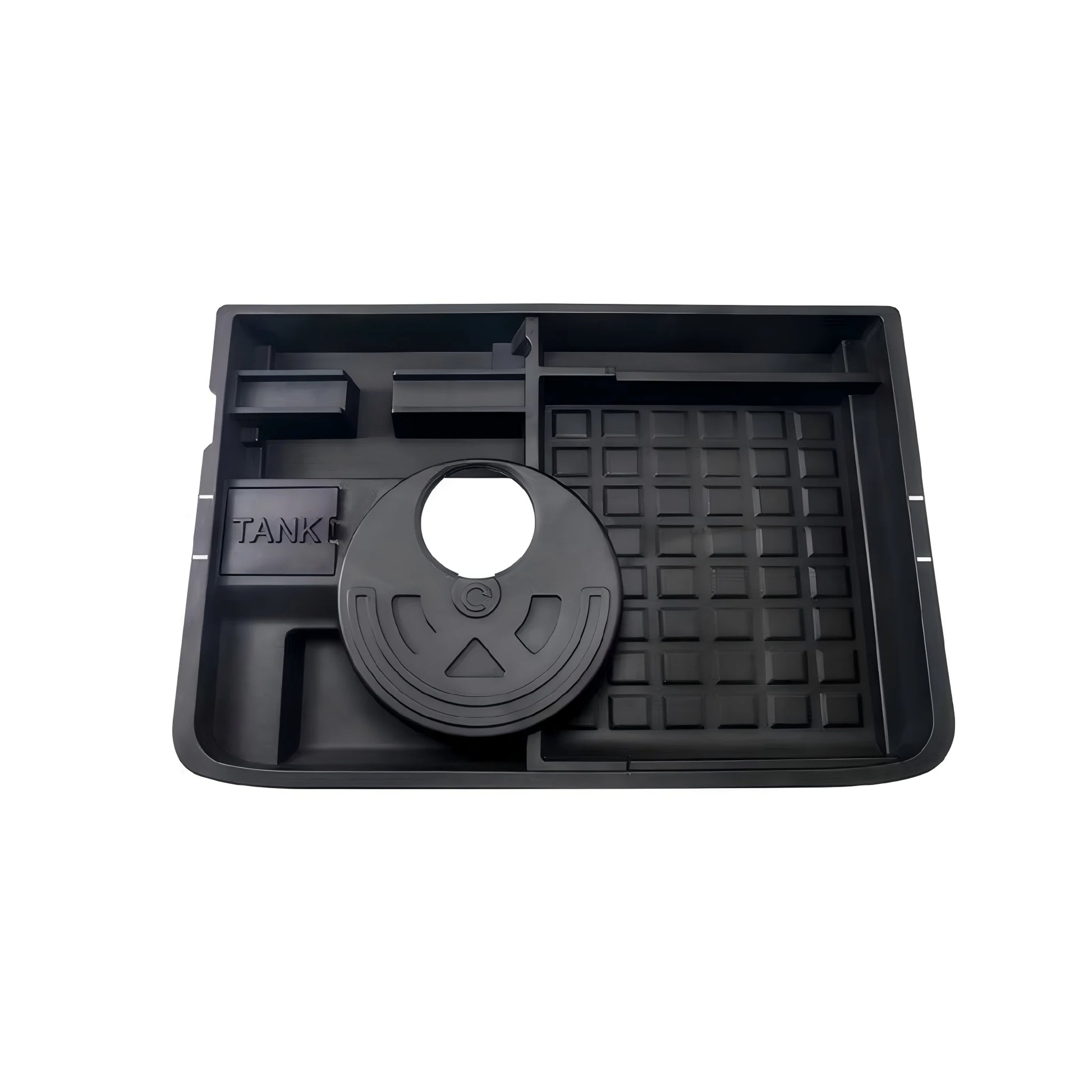 GWM Tank 300 Lower Trunk Storage Box (LHD) - Overland Gear Organizer installed view - GWM - Tank 300