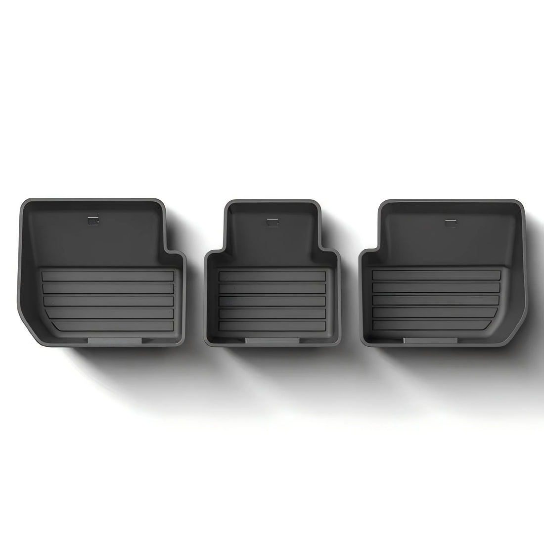 Tesla Cybertruck Rear Under-Seat Storage Bins (3-Piece Organizer Set) for Tesla - Cybertruck