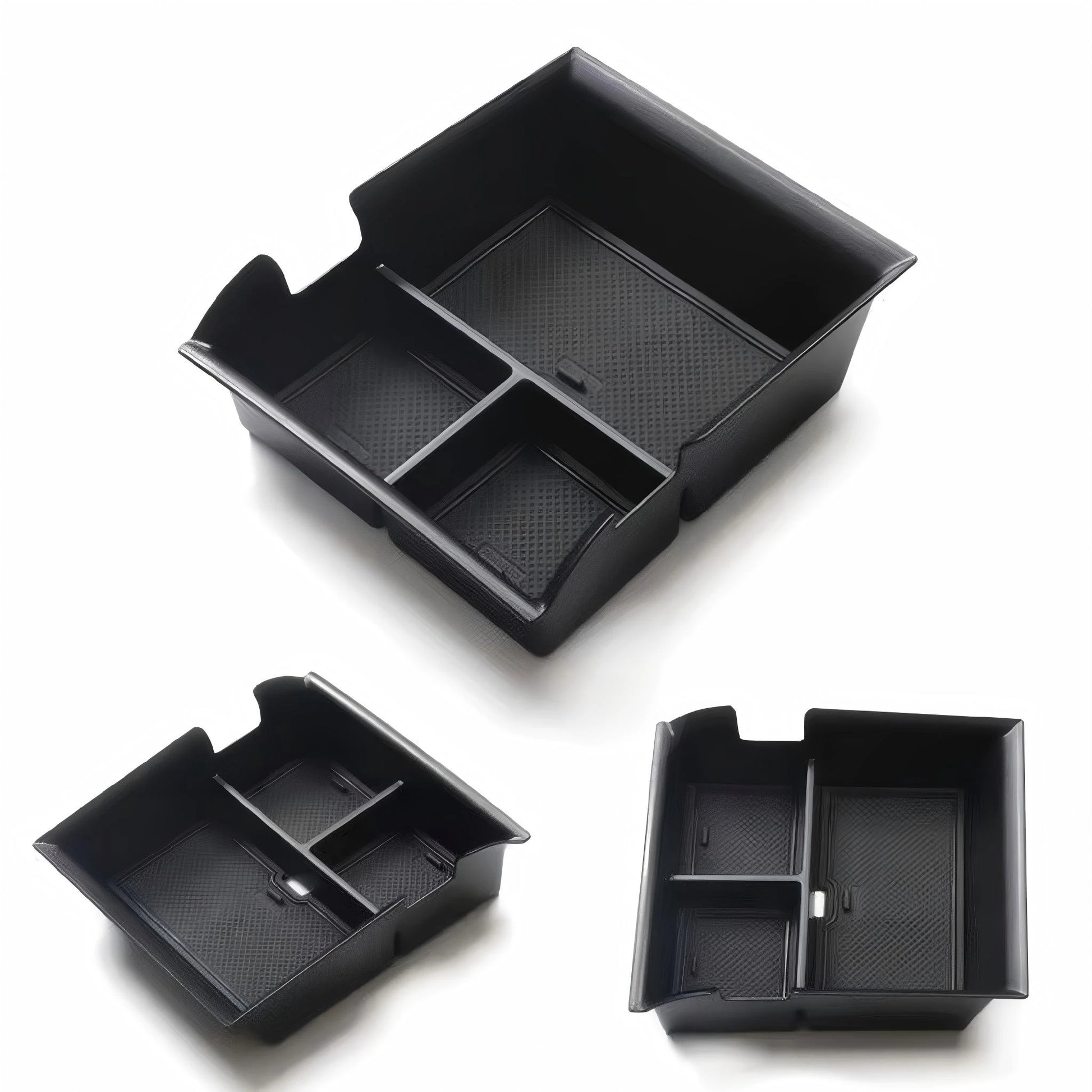 BYD Atto 3 (RHD) Interior Storage Organizer & Armrest Tray Set installed view - BYD - Atto 3