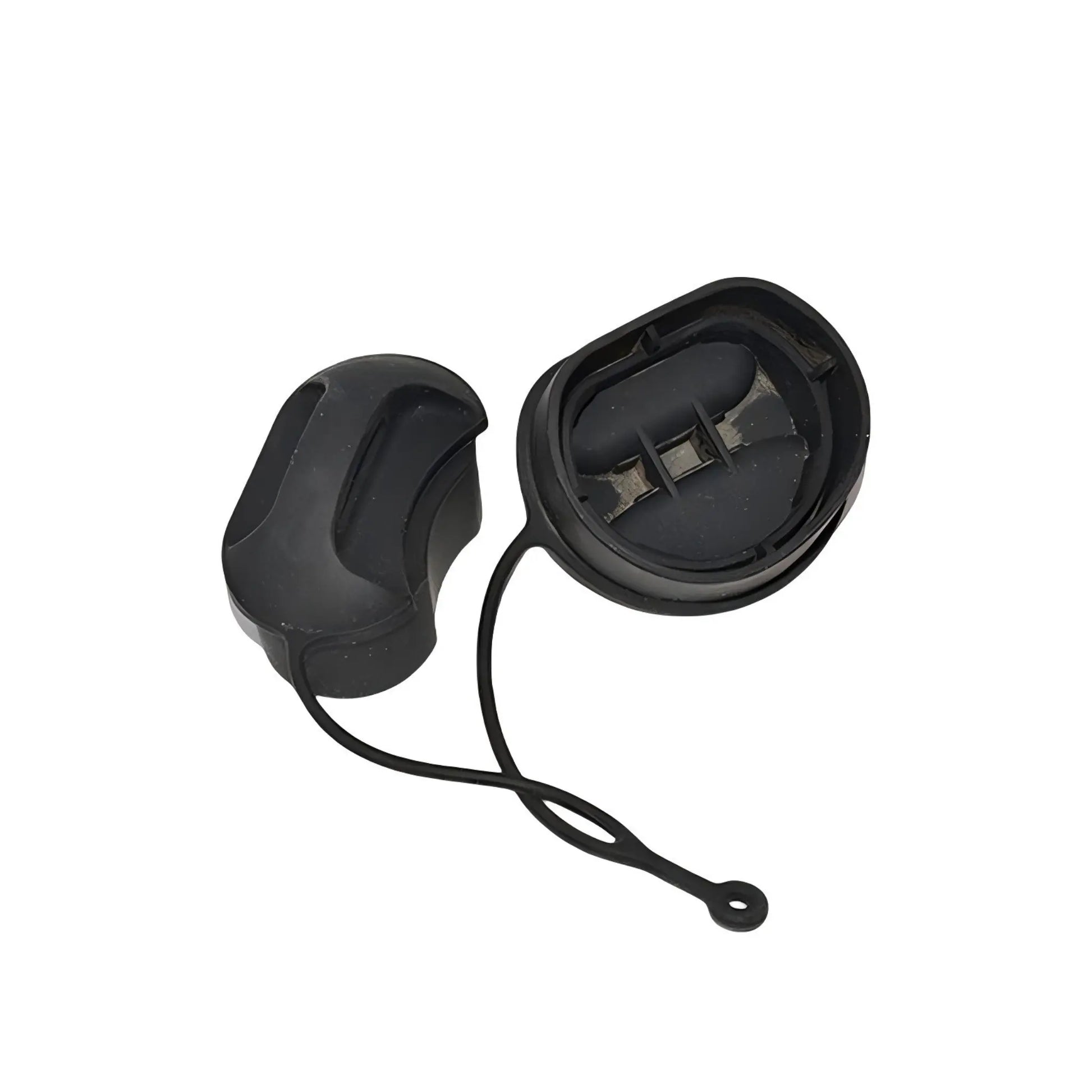Silicone EV Charger Port Cover for BYD, installed view