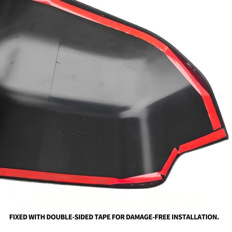 One Pair BYD Shark Mirror Covers | Tough ABS Protective Caps for Ute Mirrors Detail