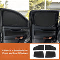 BYD Shark 6 Custom-Fit Overland Window Screens, installed view