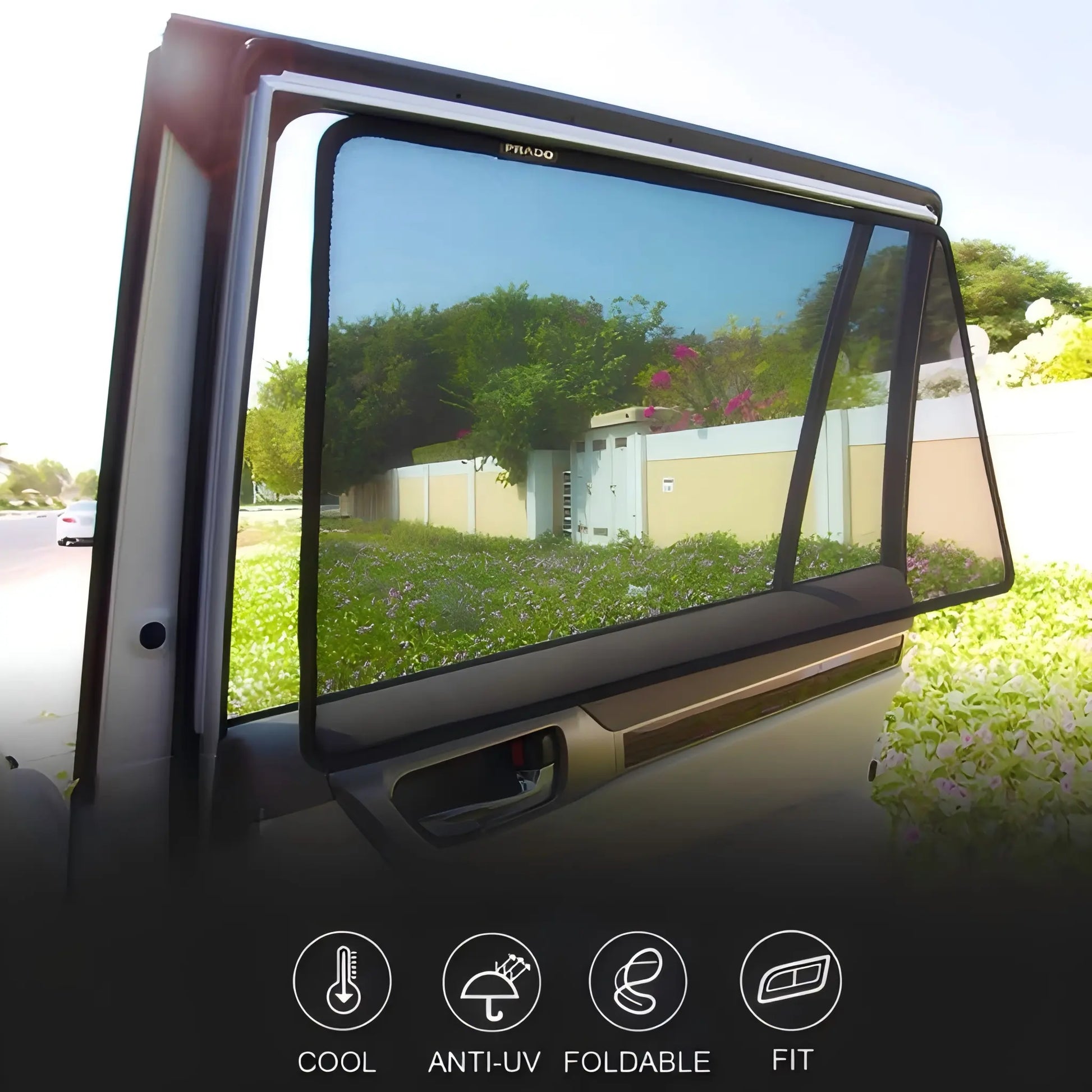 BYD Shark 6 Custom-Fit Overland Window Screens, view 13