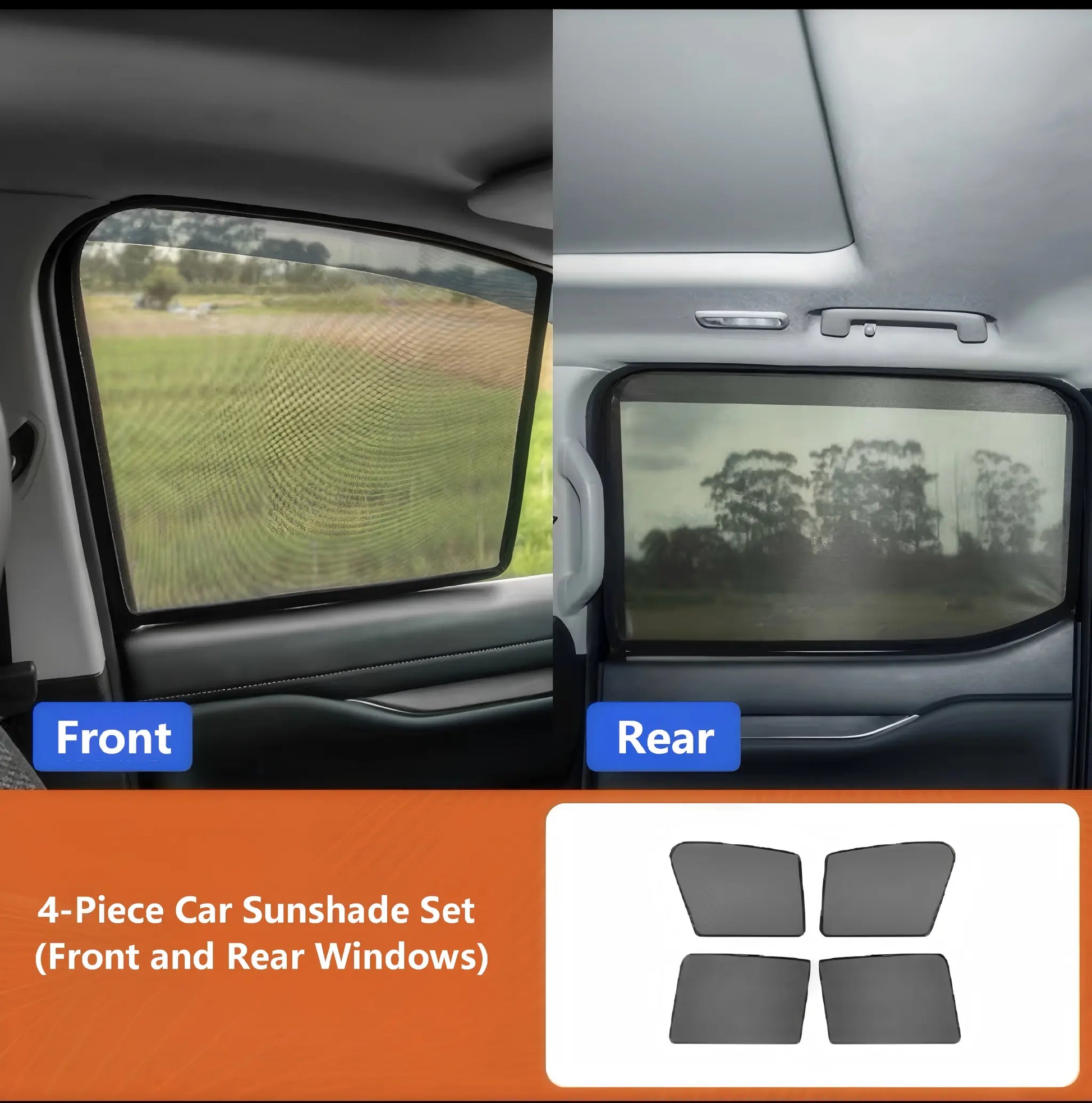 BYD Shark 6 Custom-Fit Overland Window Screens, view 9