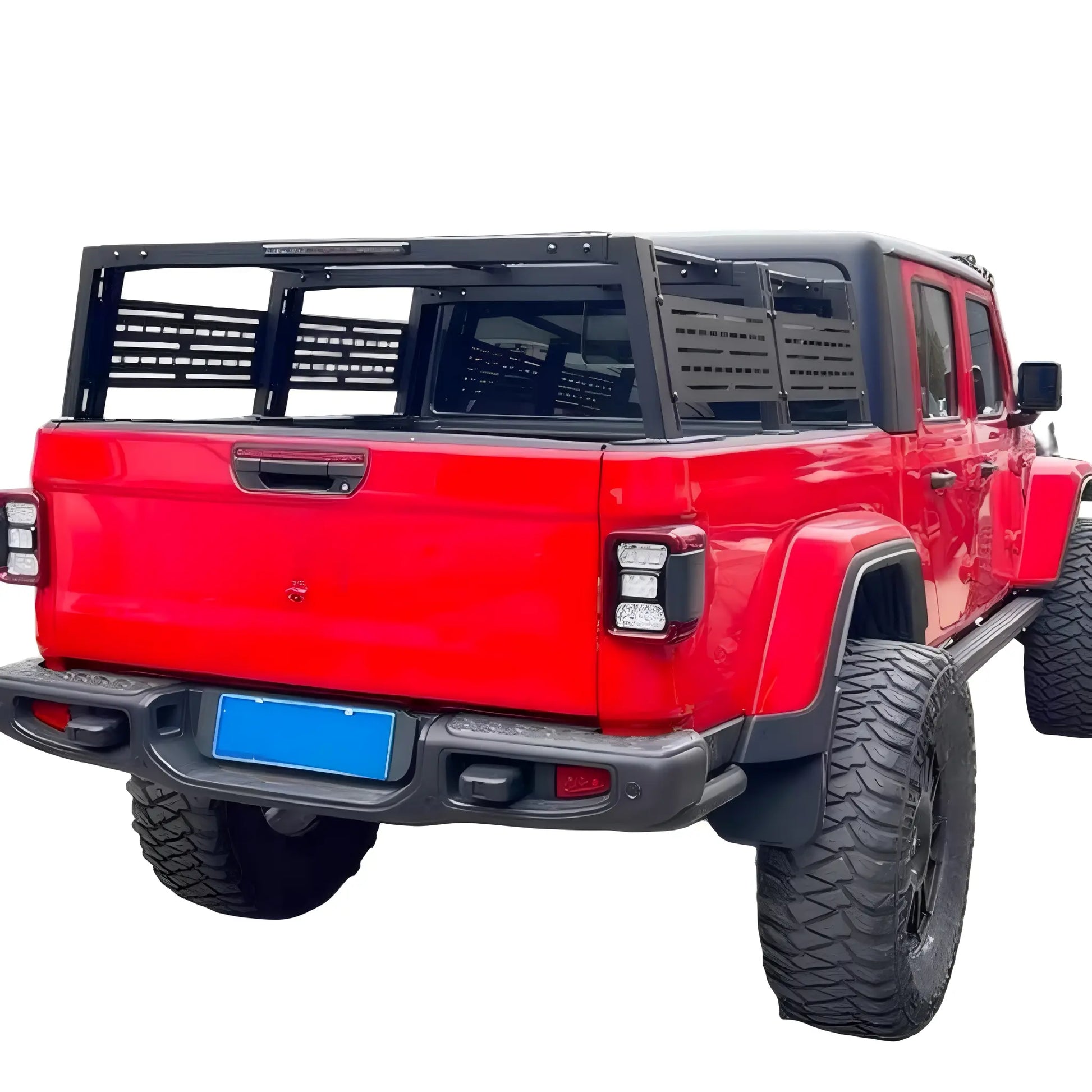 Adjustable Ute Sports Bar & Chase Rack — BYD Shark 6, Triton & RAM 1500, back view