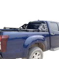 Adjustable Ute Sports Bar & Chase Rack — BYD Shark 6, Triton & RAM 1500, angled view
