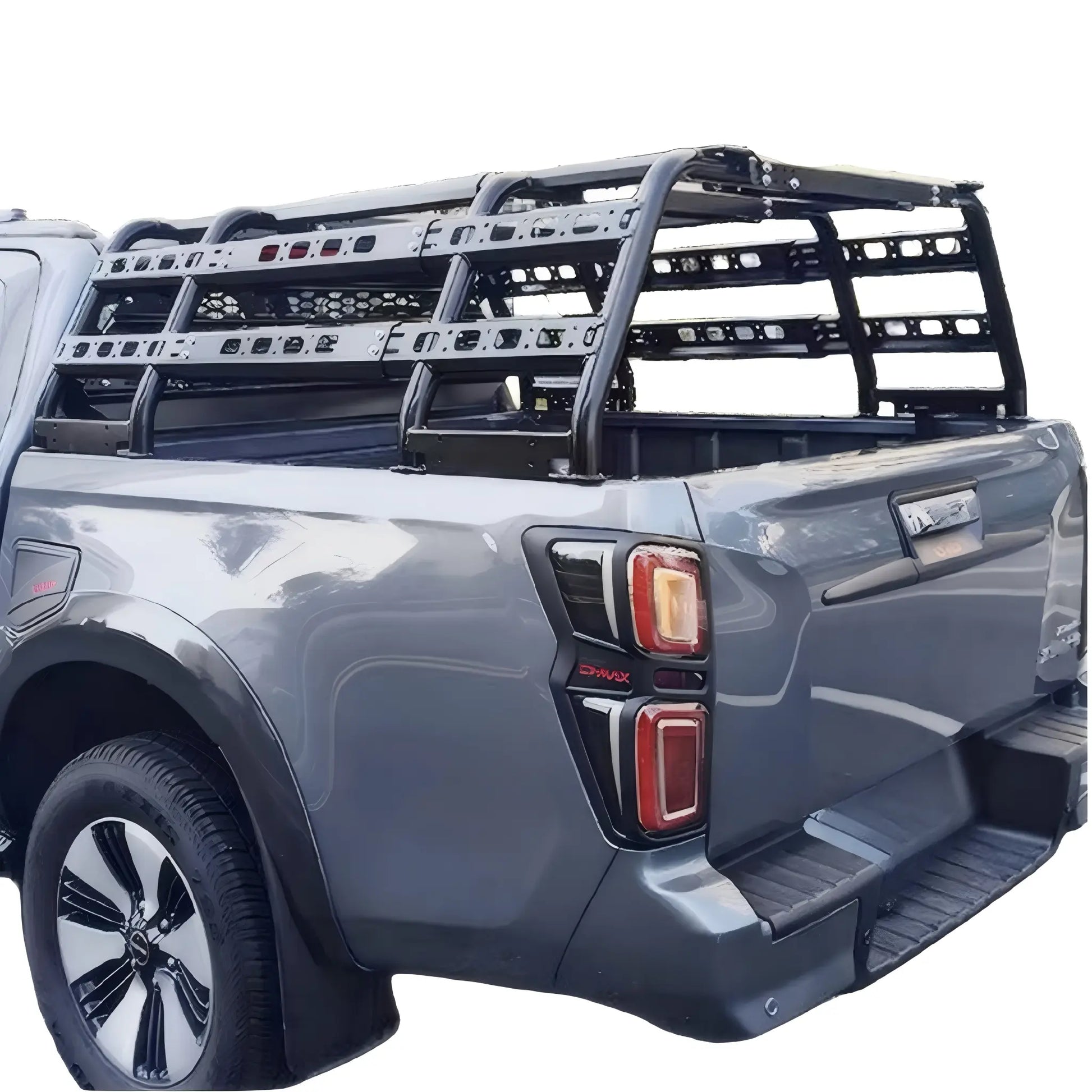 Adjustable Ute Sports Bar & Chase Rack — BYD Shark 6, Triton & RAM 1500, side view