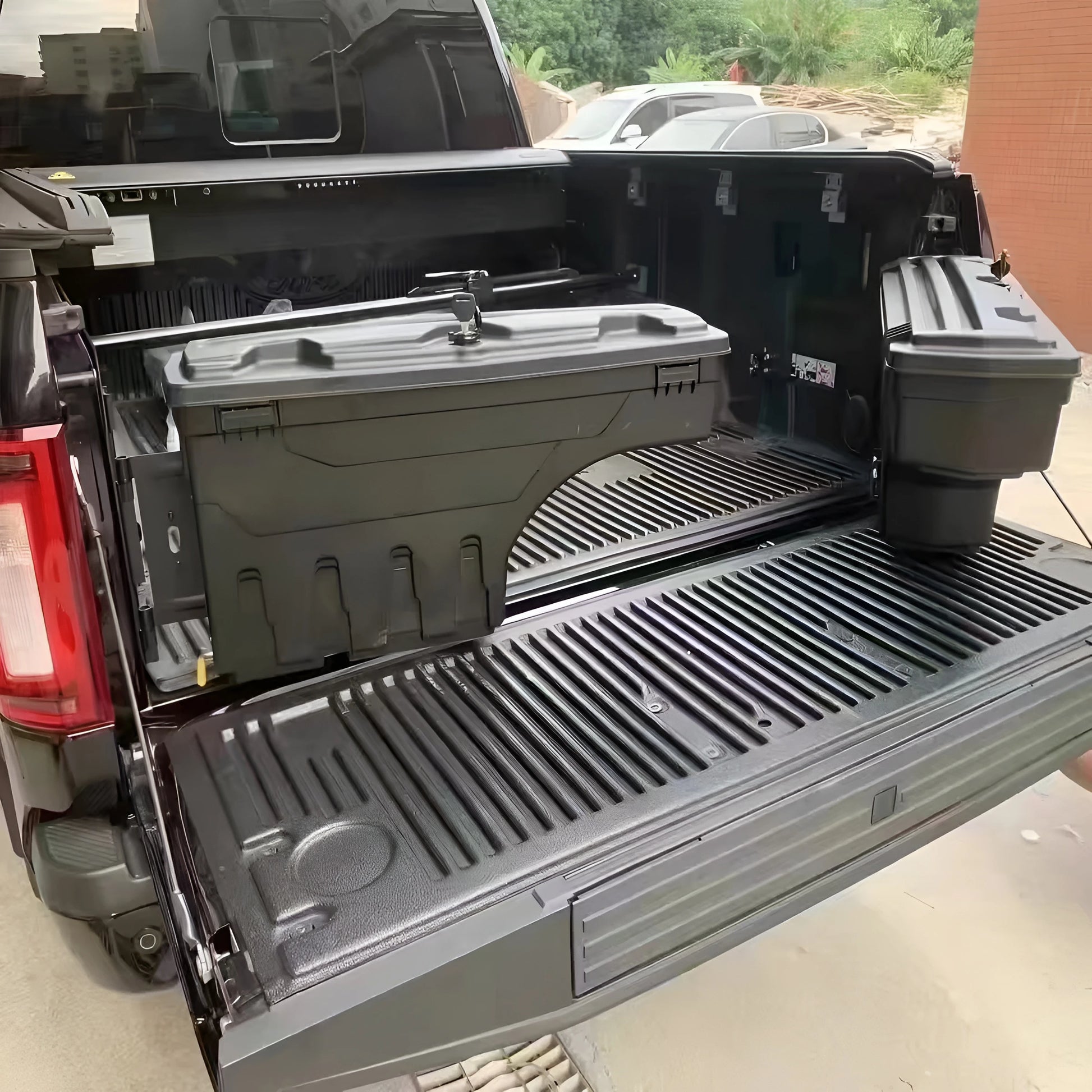 BYD Shark 6 Swing-Out Tool Box, installed view