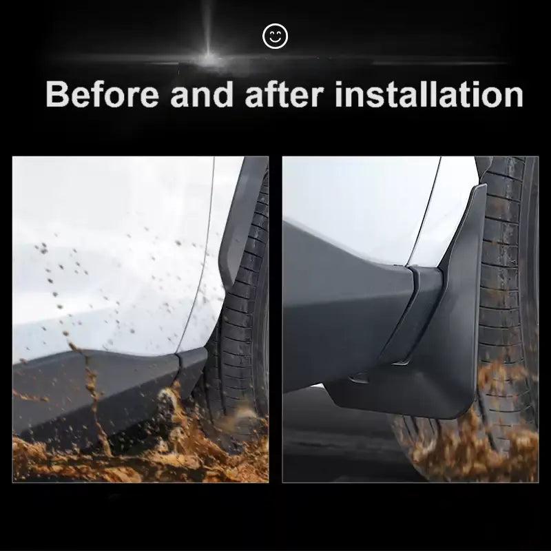 OEM-Style Mud Flaps for BYD ATTO 3 - Complete 4PC Set