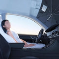 Front Windshield Sunshade Umbrella for EV & Gas Vehicles