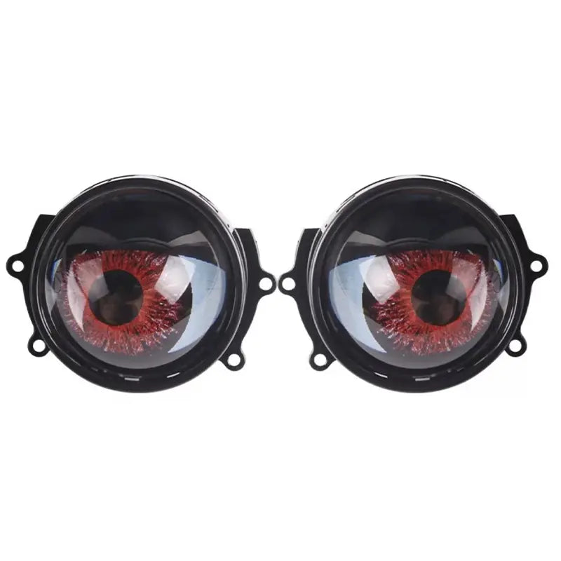 One Pair Demon Eye Headlight Decoration Kit 12V Detail