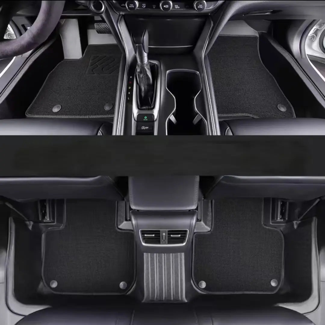 Black TPE floor mats for MG 