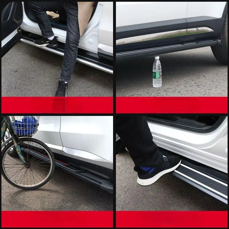 One Pair 2020-2024 BYD Atto 3 Aluminum Side Steps Detail