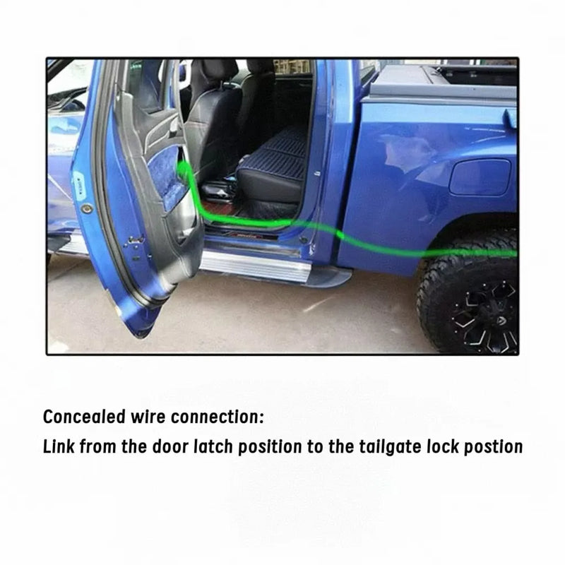 Gwm Cannon Trunk Roller Shutter Lid Remote Control Lock Detail