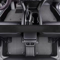 Grey TPE floor mats for MG with blanket