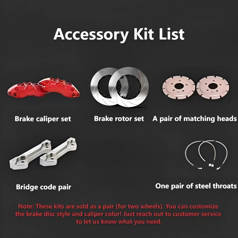 Kits de freno Brembo a medida - Pinzas personalizadas y rotores de alto rendimiento Detail
