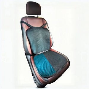 Car seat cushion set with foldable and splittable design