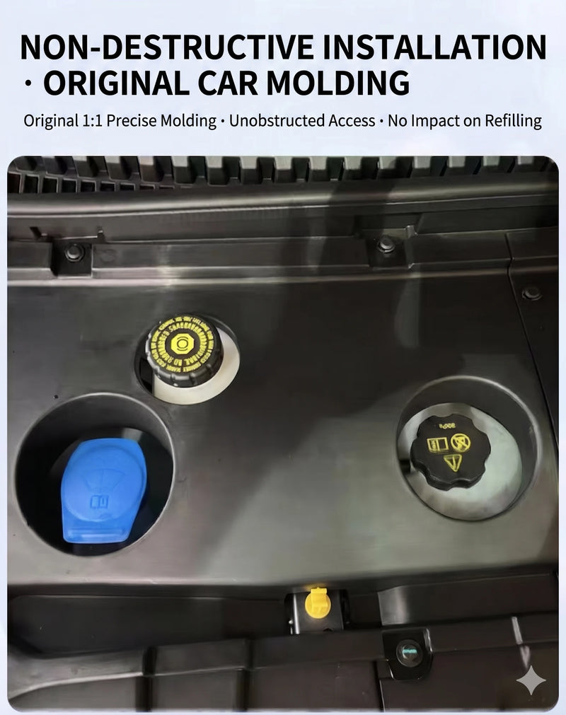 BYD Dolphin RHD Front & Rear Cargo Box Custom-Fit Waterproof Space-Saving Solution Detail