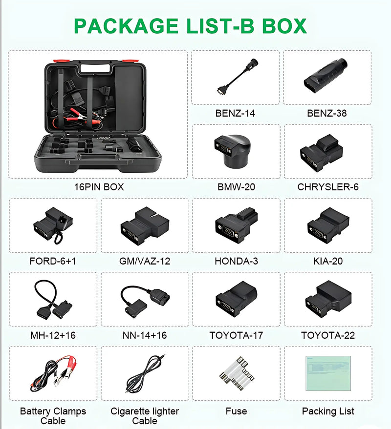 X431 V+ 5.0 Global Professional Automotive Diagnostic Tool for All Systems (including EV) Detail