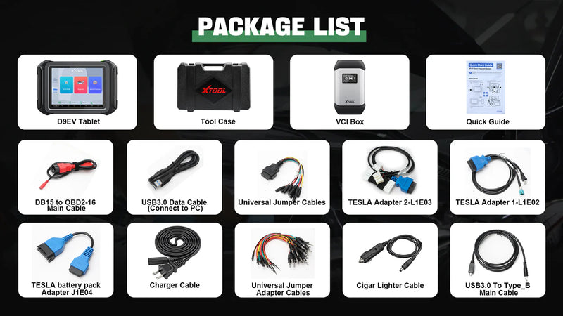 D9EV OE-Level EV Diagnostic Tool for High Voltage Systems Detail