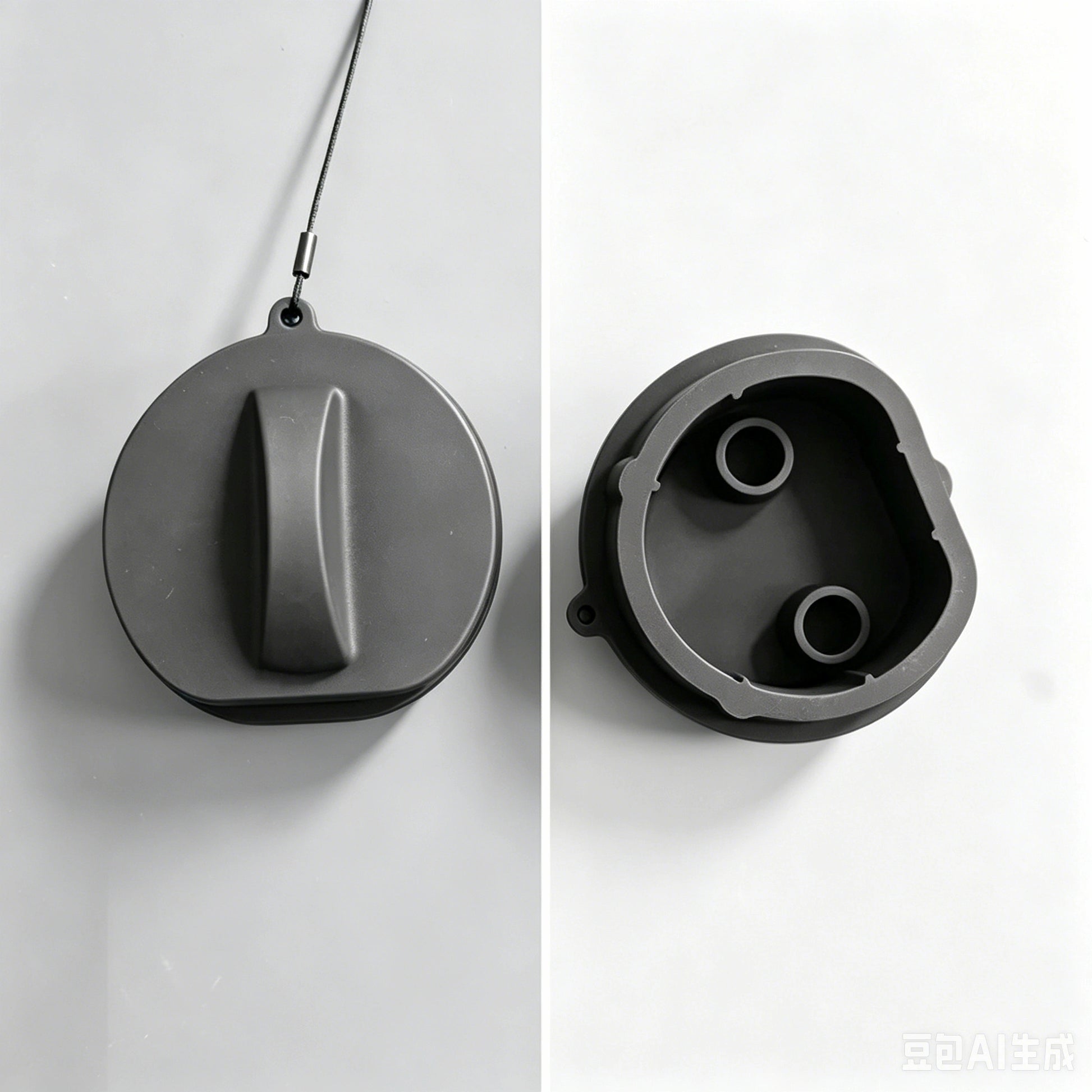Universal EU Standard Port Cover inside & out view (CCS2 / Type 2) 