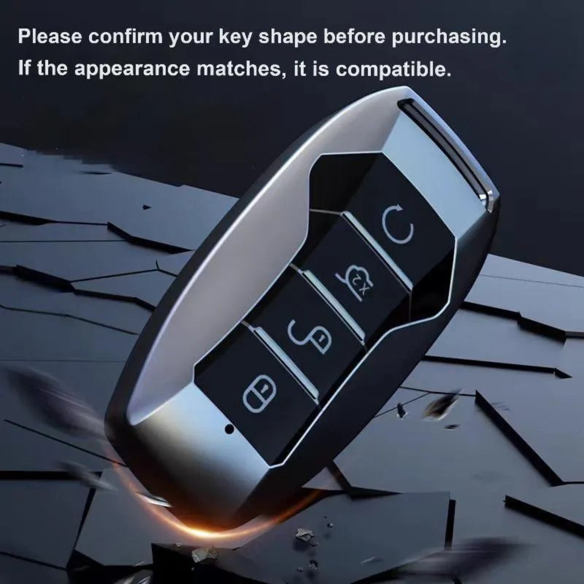 Byd Key BYD Car Modified Key Case Compatible With All BYD Models – EVparts4x4