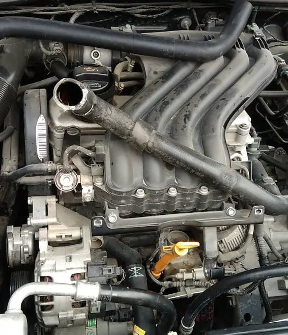 Curved Radiator Hose for MG 3/3SW (Radiator Hose) MG 3 2 pcs water pipes+1 pcs T - joint